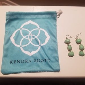 Kendra Scott Custom Mint Laine Earrings